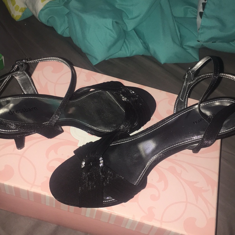 black heels
